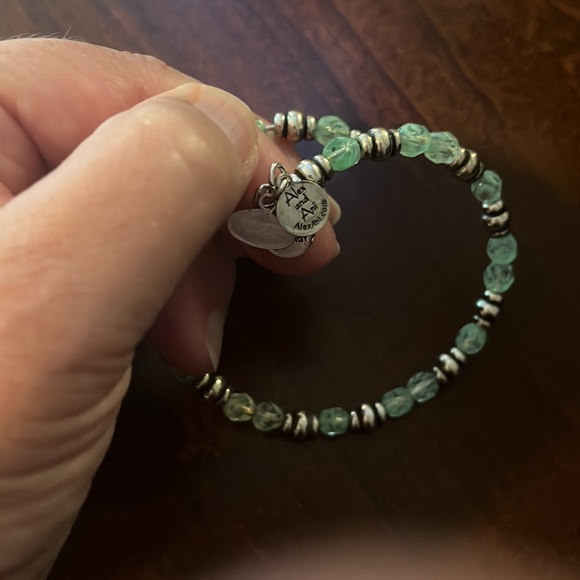 Alex and Ani Vintage Sixty Six stacking bangle - Picture 4 of 4